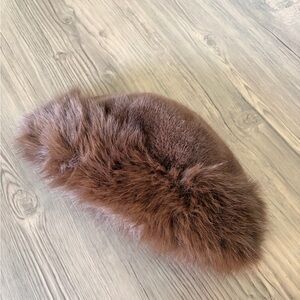 Elegant Brown Fur Women's Hat